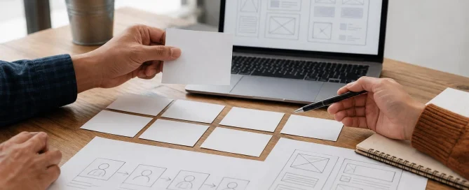 Web shop počinje poslovnim modelom, a ne predloškom (slika izrađena umjetnom inteligencijom)